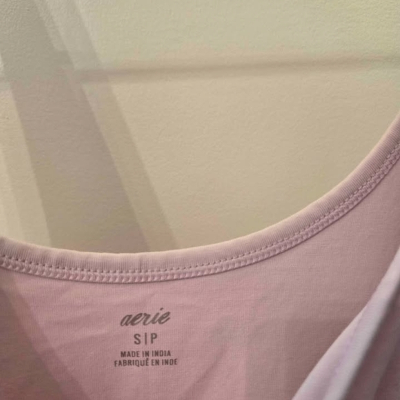 Aerie Light Pink Midi Dress - Picture 5 of 5